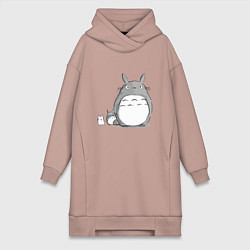 Женская толстовка-платье Тоторо