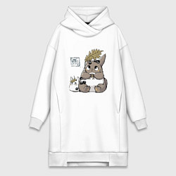 Женская толстовка-платье Тоторо