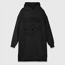 Женская толстовка-платье Nirvana Flipper