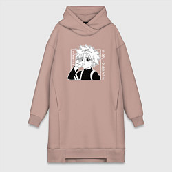 Женская толстовка-платье Killua Hunter x Hunter Киллуа