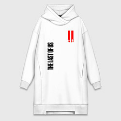 Женское худи-платье THE LAST OF US II, цвет: белый