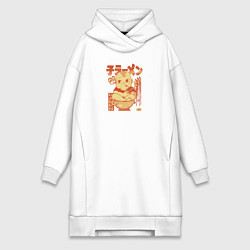 Женское худи-платье Baby Pasta, цвет: белый