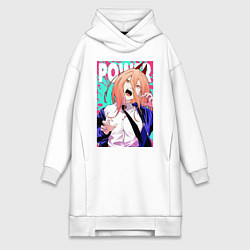 Женская толстовка-платье POWER CHAINSAW MAN ANIME