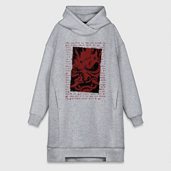 Женская толстовка-платье Cyberpunk 2077 SAMURAI