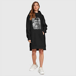 Женское худи-платье Гачи Билли Херрингтон арт, цвет: черный — фото 2