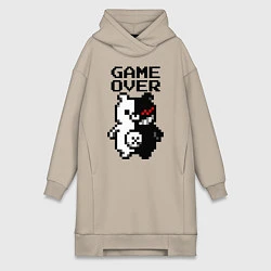 Женская толстовка-платье MONOKUMA GAME OVER