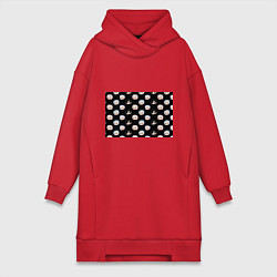 Женская толстовка-платье DMC Pattern