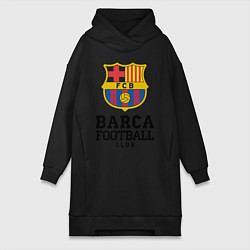 Женская толстовка-платье Barcelona Football Club