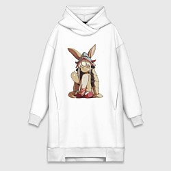 Женское худи-платье Made in abbys, цвет: белый