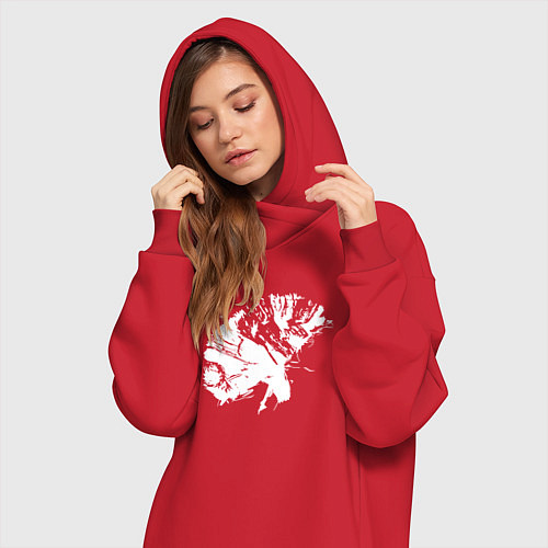 Женская толстовка-платье The 2nd Law - Muse / Красный – фото 3