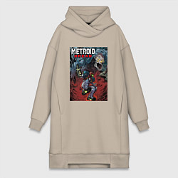 Женская толстовка-платье BOSS FIGHT POSTER