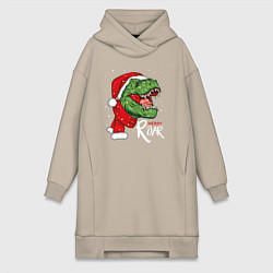 Женская толстовка-платье T-rex Merry Roar