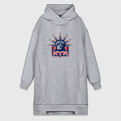Женская толстовка-платье Нью Йорк Рейнджерс New York Rangers
