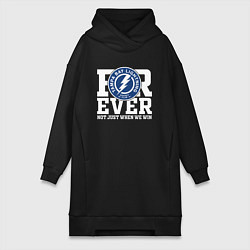 Женская толстовка-платье Тампа Бэй Лайтнинг Tampa Bay Lightning FOREVER NOT