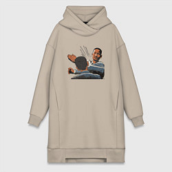 Женская толстовка-платье ШЛЁП!