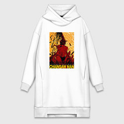 Женская толстовка-платье CHAINSAW MAN DENJI