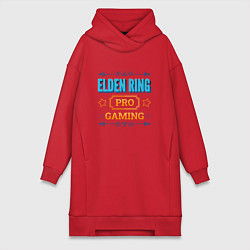 Женское худи-платье Игра Elden Ring PRO Gaming, цвет: красный