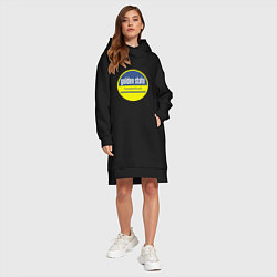 Женское худи-платье GS Basketball, цвет: черный — фото 2