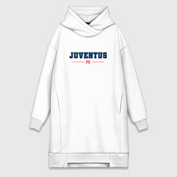 Женское худи-платье Juventus FC Classic, цвет: белый