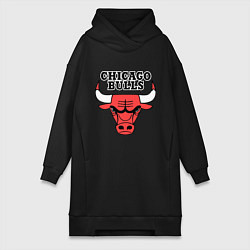 Женская толстовка-платье Chicago Bulls