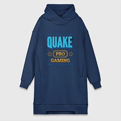 Женская толстовка-платье Игра Quake pro gaming