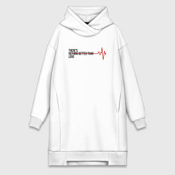 Женская толстовка-платье Любви Нет