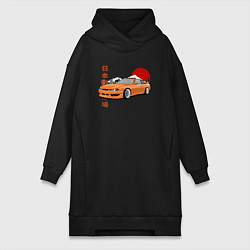 Женская толстовка-платье Silvia s14 JDM Retro Car