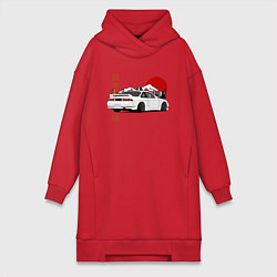 Женская толстовка-платье Nissan Silvia S14 Sr20 Japan Car