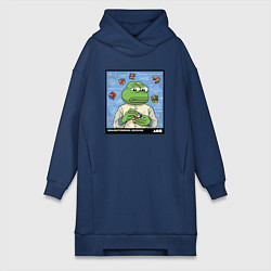 Женская толстовка-платье Pepe brainshtorm