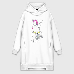 Женская толстовка-платье Evil the cat - Червяк джим