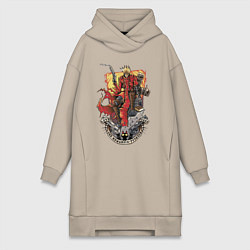 Женская толстовка-платье Trigun - Humanoid typhoon