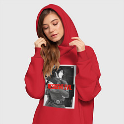 Женское худи-платье Ада Вонг - Resident evil, цвет: красный — фото 2
