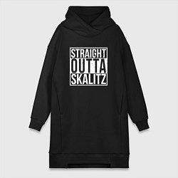 Женская толстовка-платье Straight outta Skalitz