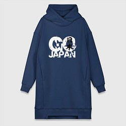 Женская толстовка-платье Go Japan - motto