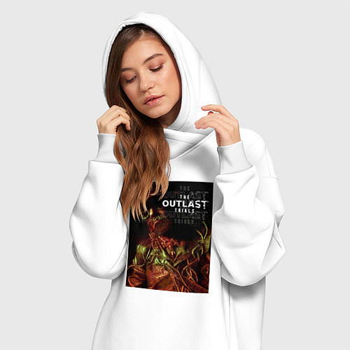 Женская толстовка-платье The Outlast Trials Лиланд Койл / Белый – фото 3