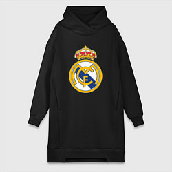 Женская толстовка-платье Real madrid fc sport