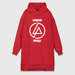 Женская толстовка-платье Linkin Park logo