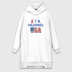 Женская толстовка-платье USA volley