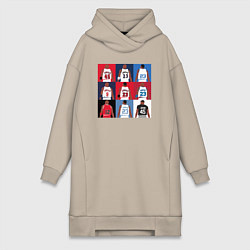 Женская толстовка-платье Jordan plays