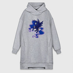 Женская толстовка-платье Принцесса Луна из My Little Pony в кино