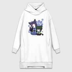 Женская толстовка-платье Джинши и Маомао