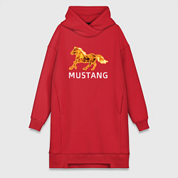 Женская толстовка-платье Mustang firely art