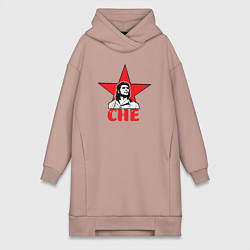 Женская толстовка-платье Che Guevara star