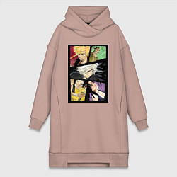 Женская толстовка-платье Адский рай Габимару шиноби