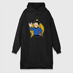 Женская толстовка-платье Мистер Спок