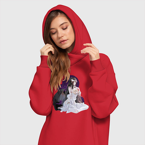 Женская толстовка-платье Повелитель Альбедо / Красный – фото 3