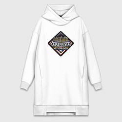 Женская толстовка-платье Амстердам - Нидерланды