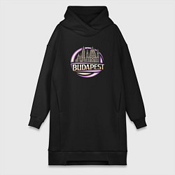Женская толстовка-платье Будапешт