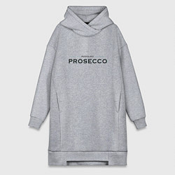 Женская толстовка-платье Prosecco mood original