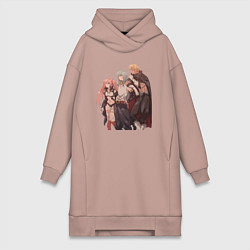 Женская толстовка-платье О моём перерождении в слизь Римуру Темпест Вельдор